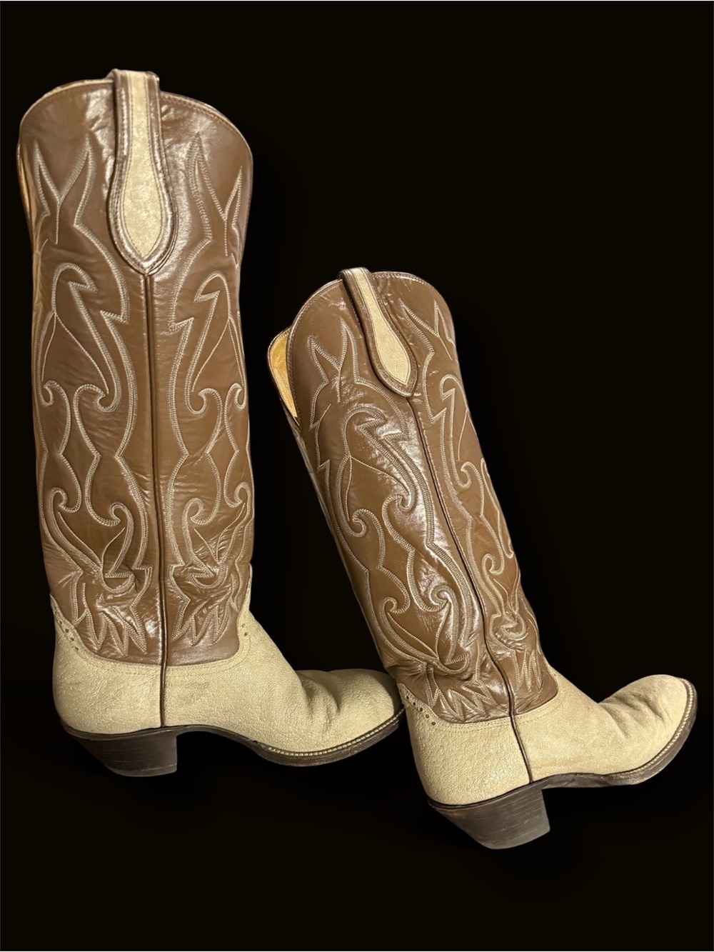 HONDO 1989 Genuine Elephant Cowboy Boots- women’s - Picture 3 of 9